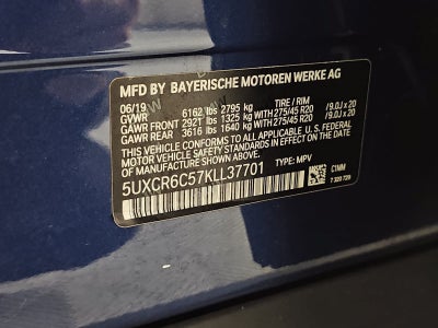 2019 BMW X5 xDrive40i