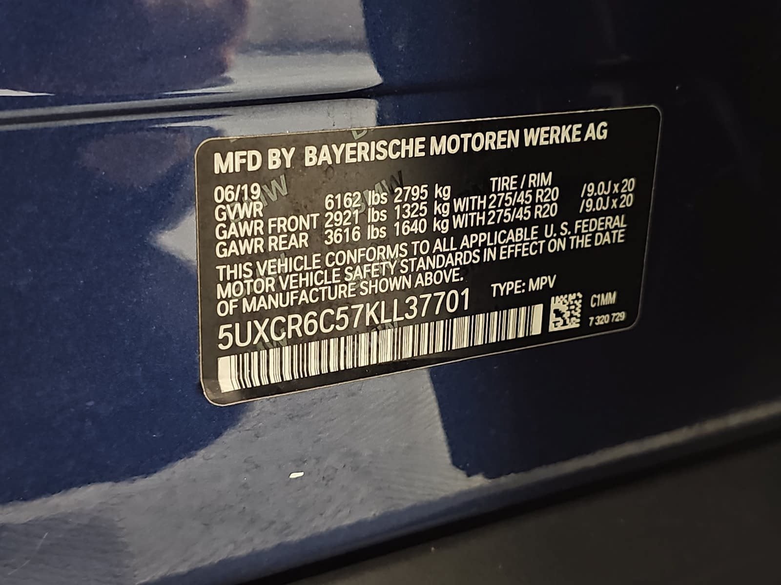 2019 BMW X5 xDrive40i
