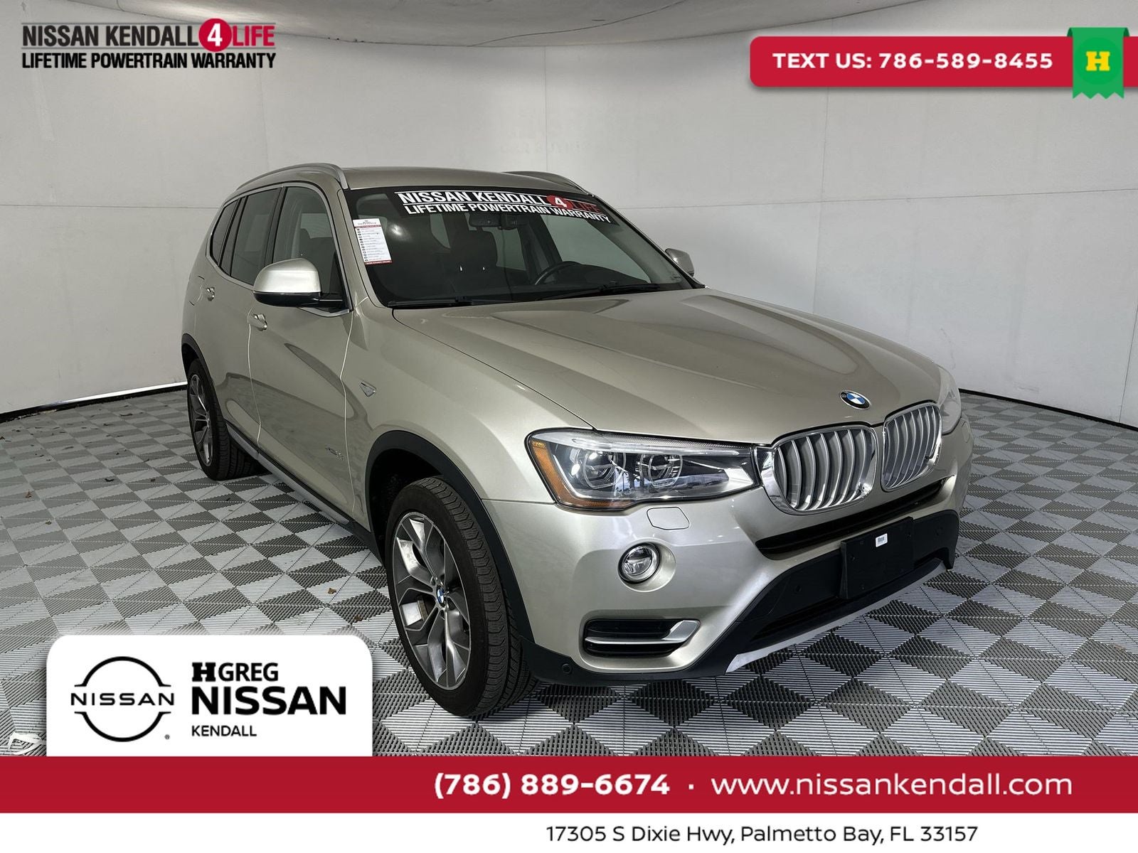 2016 BMW X3 xDrive35i