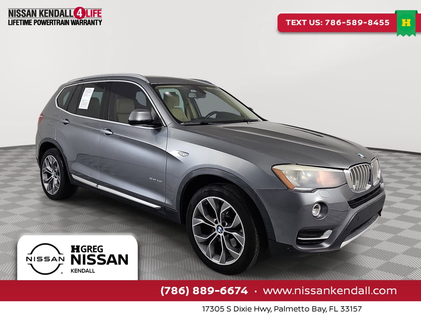 2017 BMW X3 sDrive28i