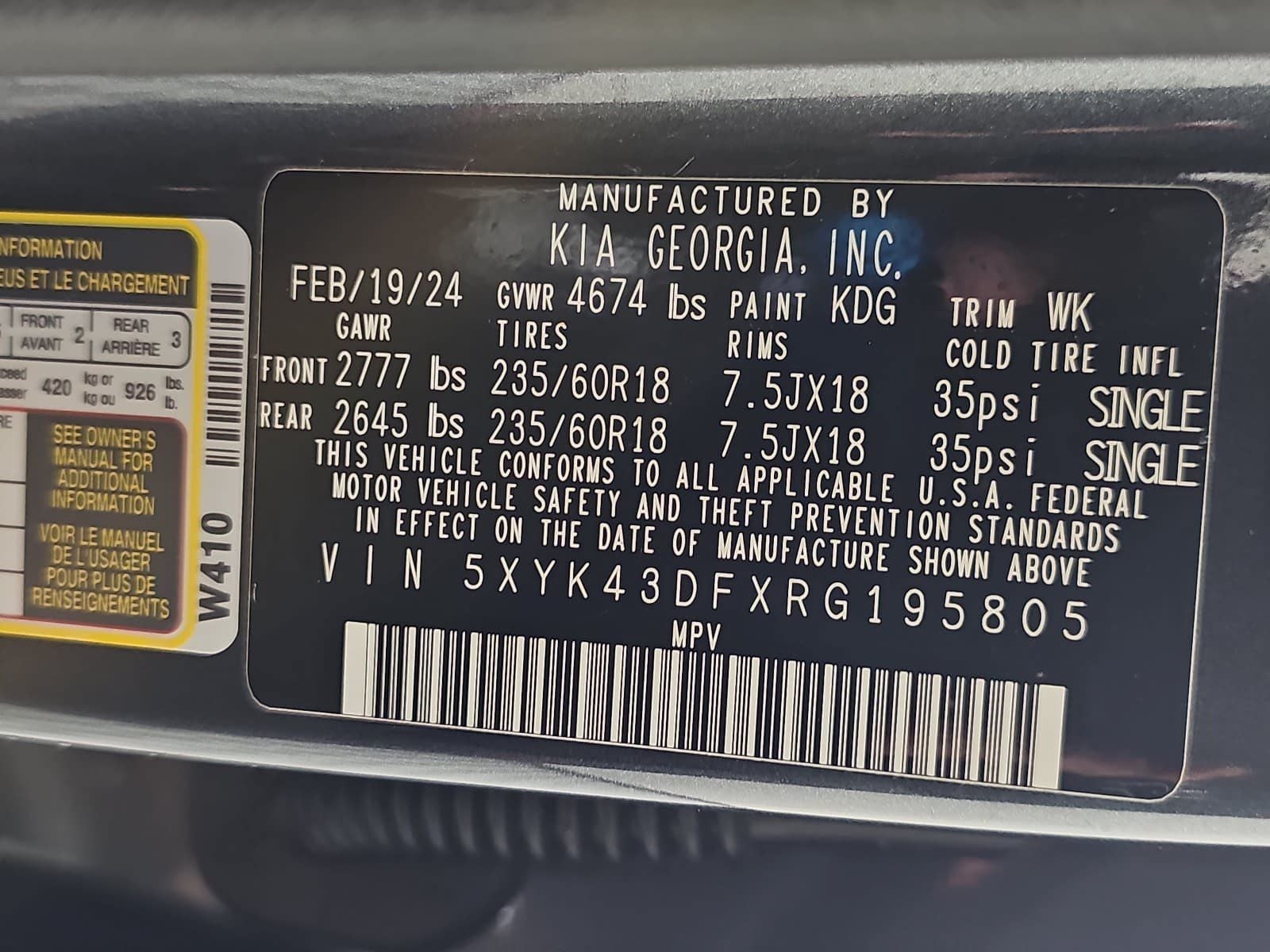 2024 Kia Sportage SX