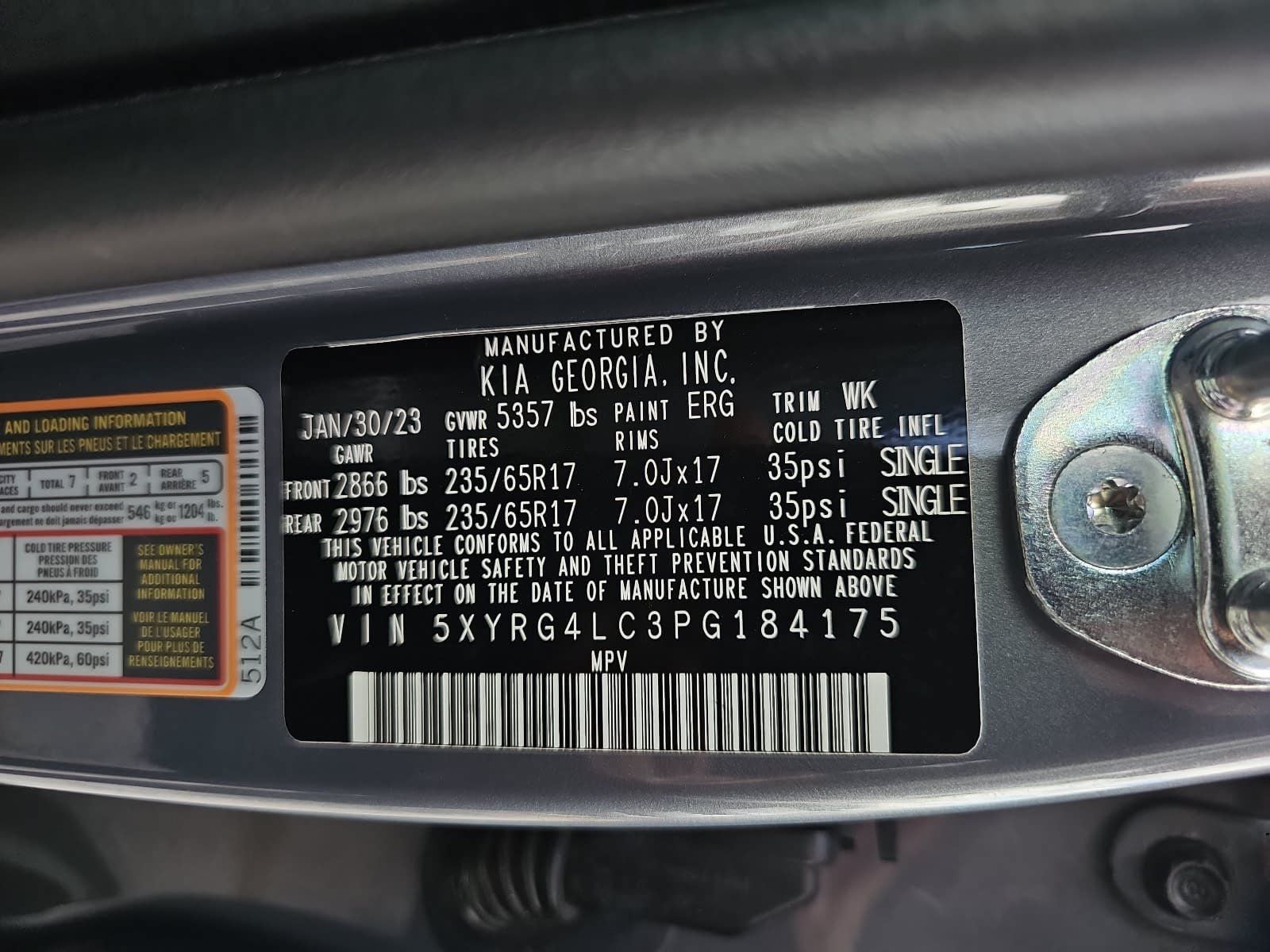 2023 Kia Sorento LX