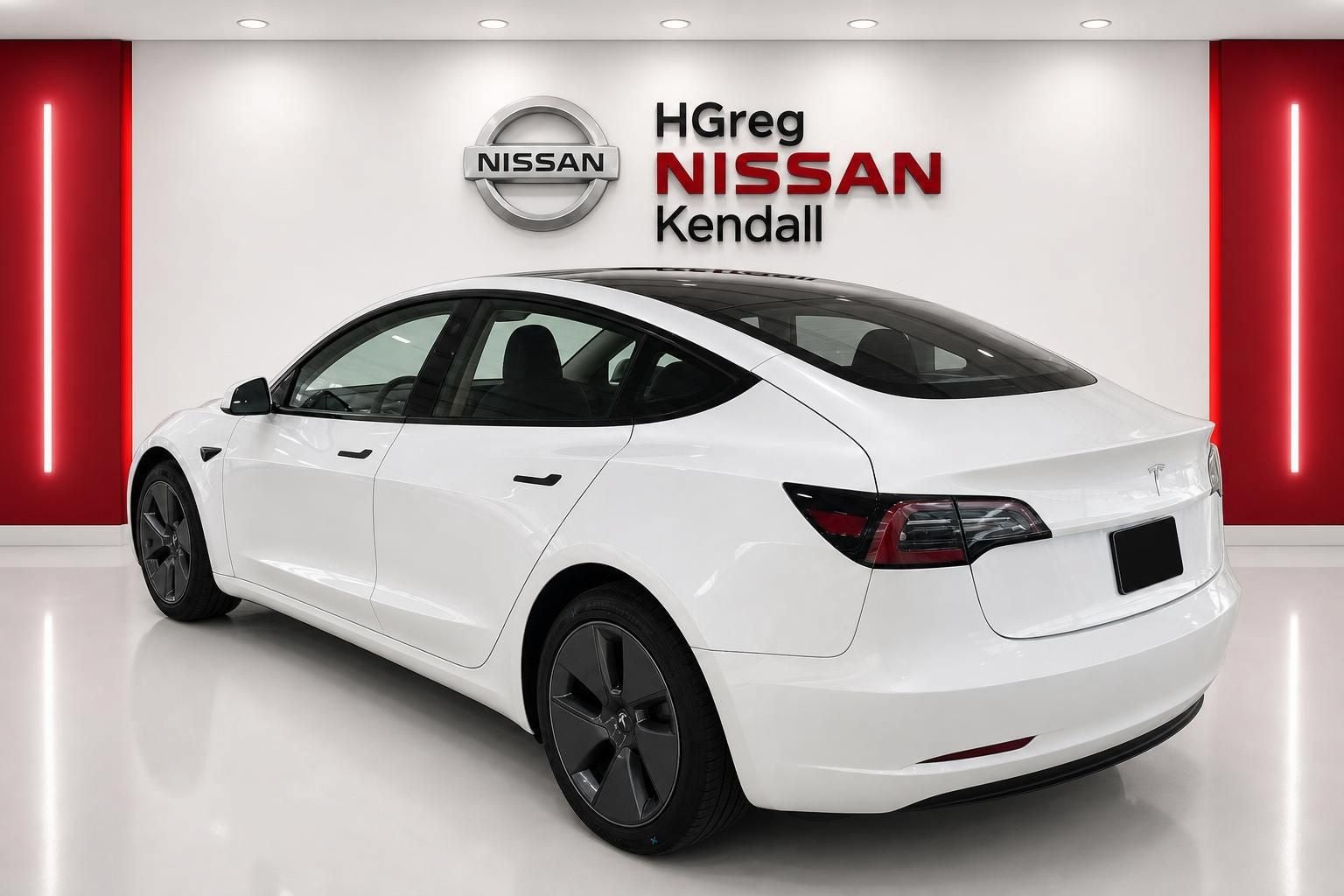 Used 2023 Tesla Model 3 Long Range with VIN 5YJ3E1EB9PF591438 for sale in Palmetto Bay, FL