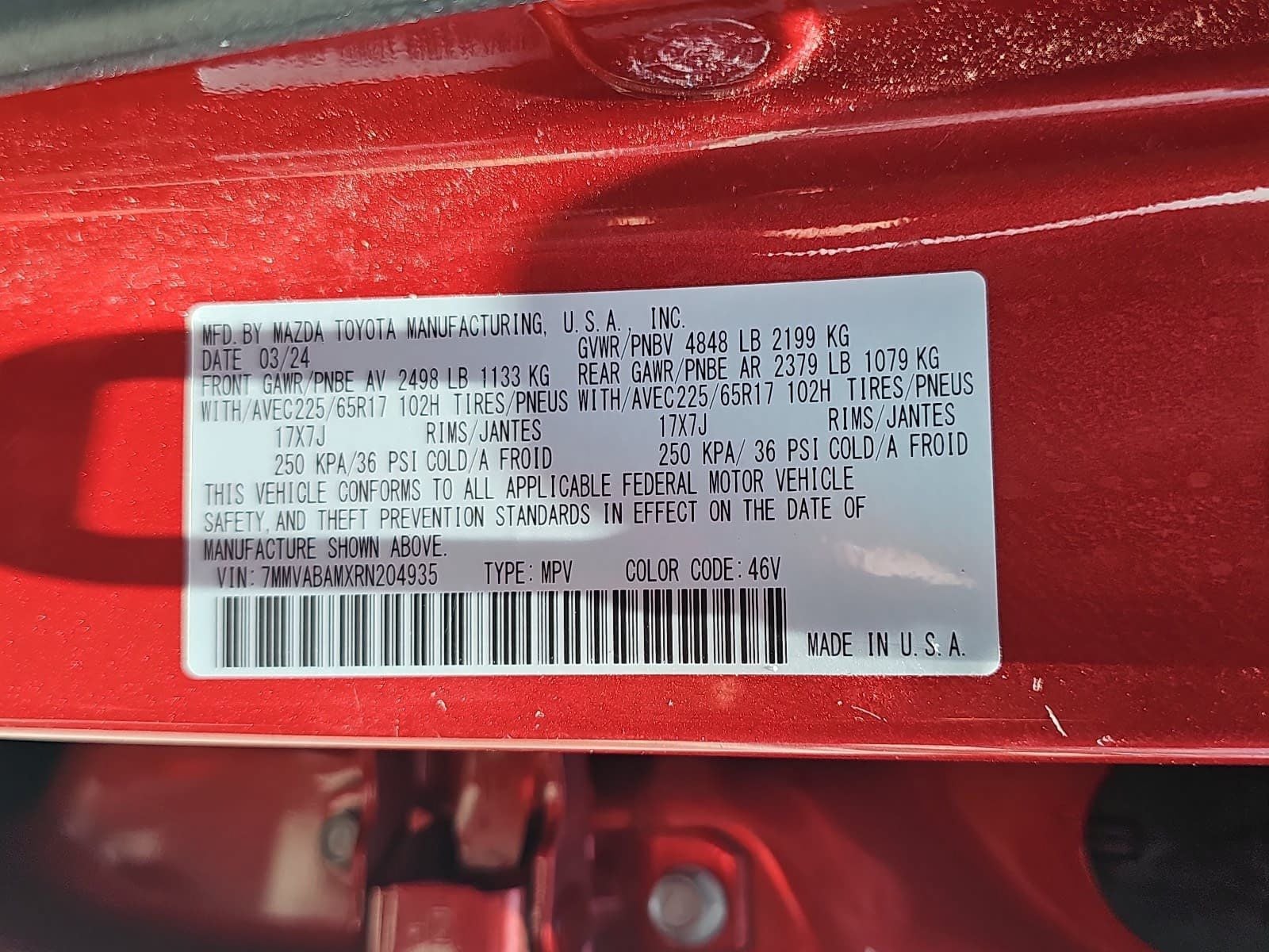 2024 Mazda Mazda CX-50 2.5 S Select Package