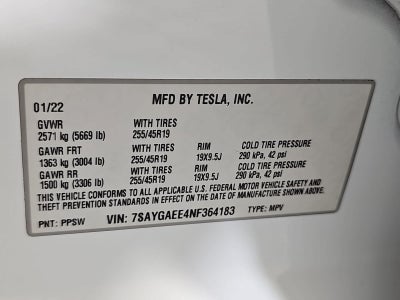 2022 Tesla Model Y Long Range