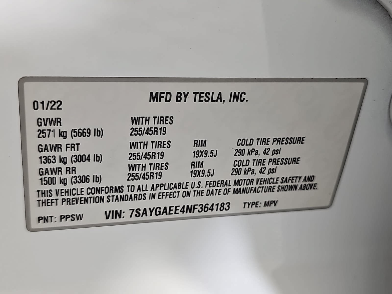 2022 Tesla Model Y Long Range