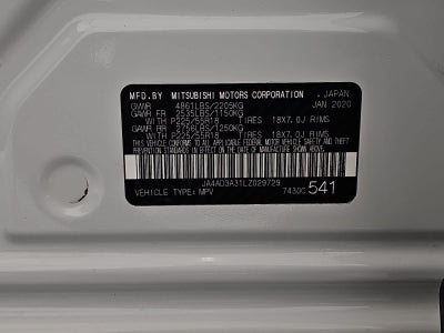 2020 Mitsubishi Outlander LE