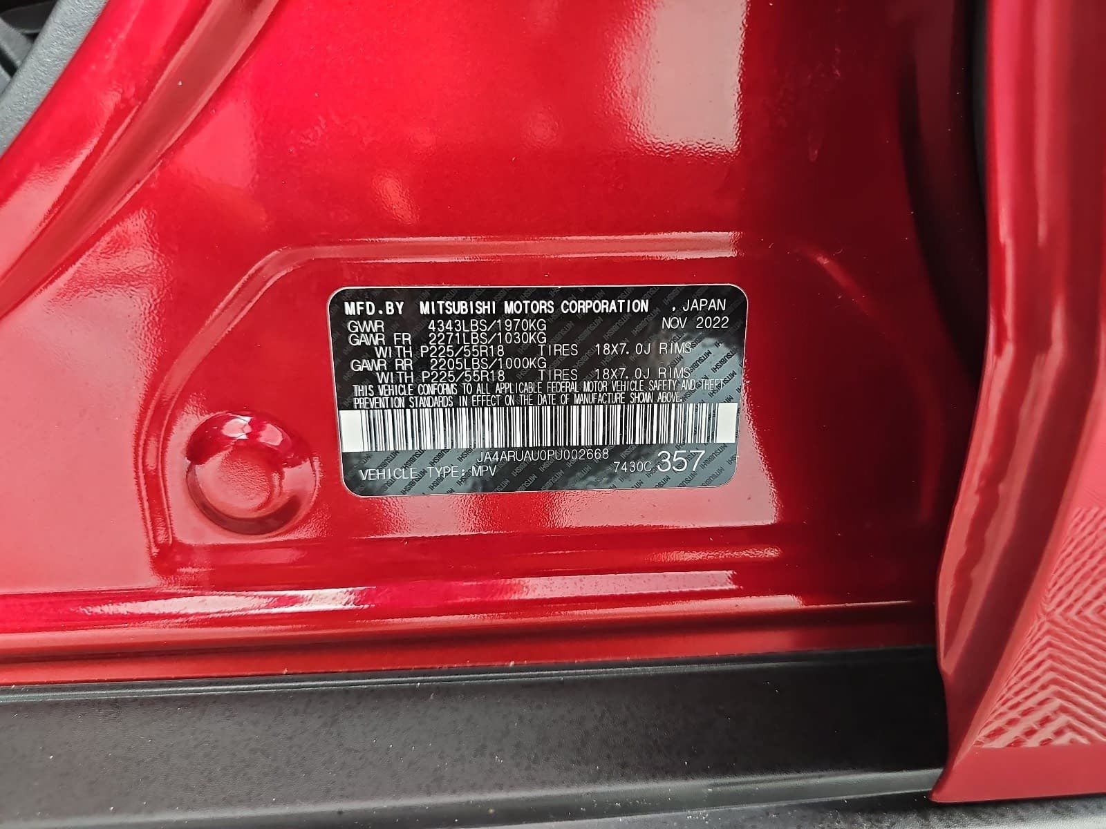 2023 Mitsubishi Outlander Sport 2.0 LE