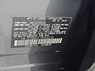 2024 Subaru Forester Sport