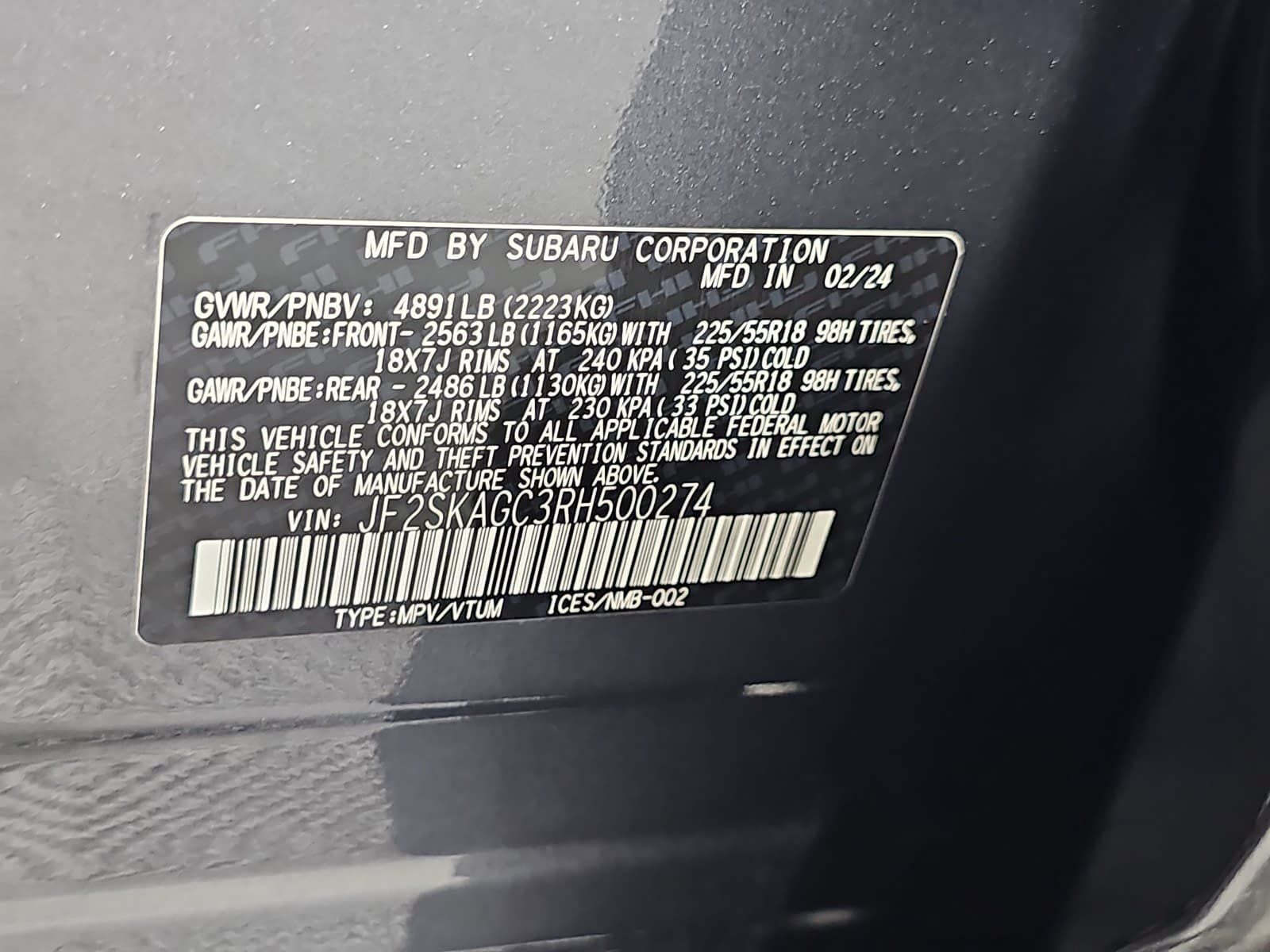 2024 Subaru Forester Sport