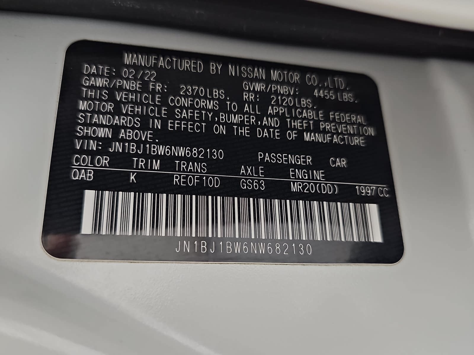 2022 Nissan Rogue Sport SV