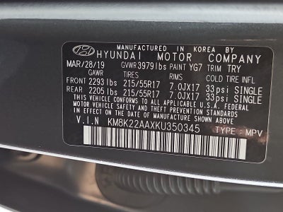 2019 Hyundai Kona SEL