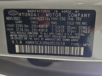 2022 Hyundai Kona Limited