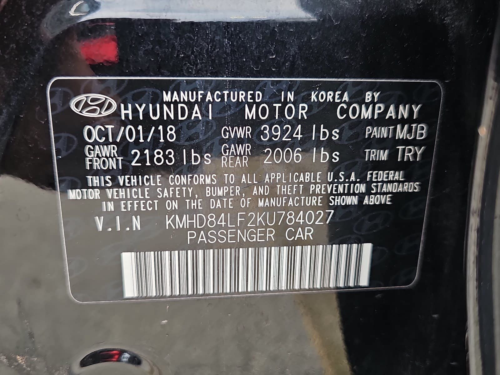 2019 Hyundai Elantra Limited