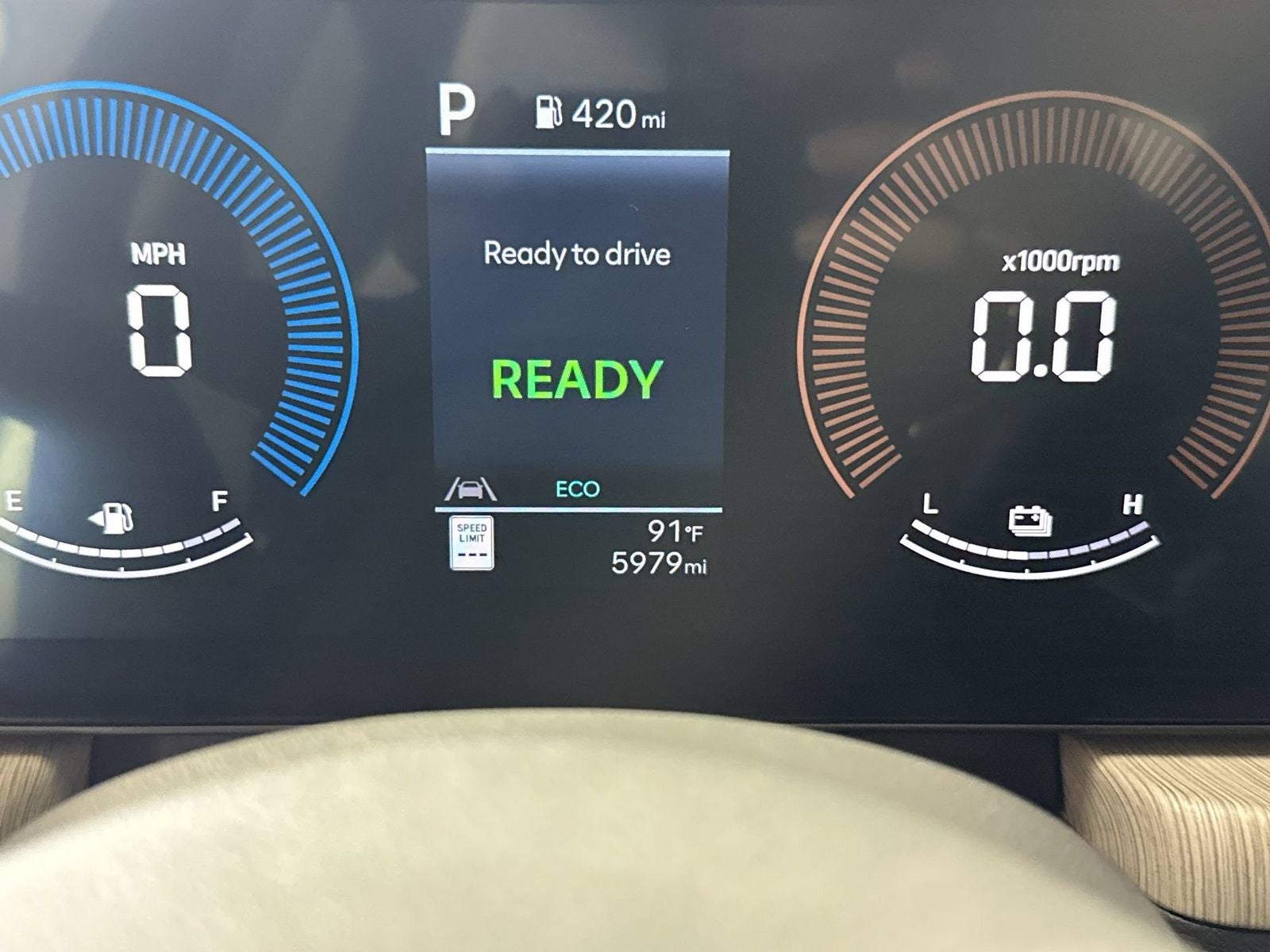 2026 Hyundai Sonata Hybrid Blue