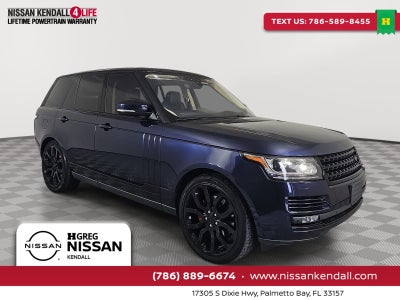 2017 Land Rover Range Rover HSE