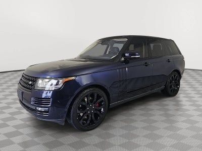 2017 Land Rover Range Rover HSE