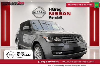 2017 Land Rover Range Rover 3.0L V6 Supercharged HSE