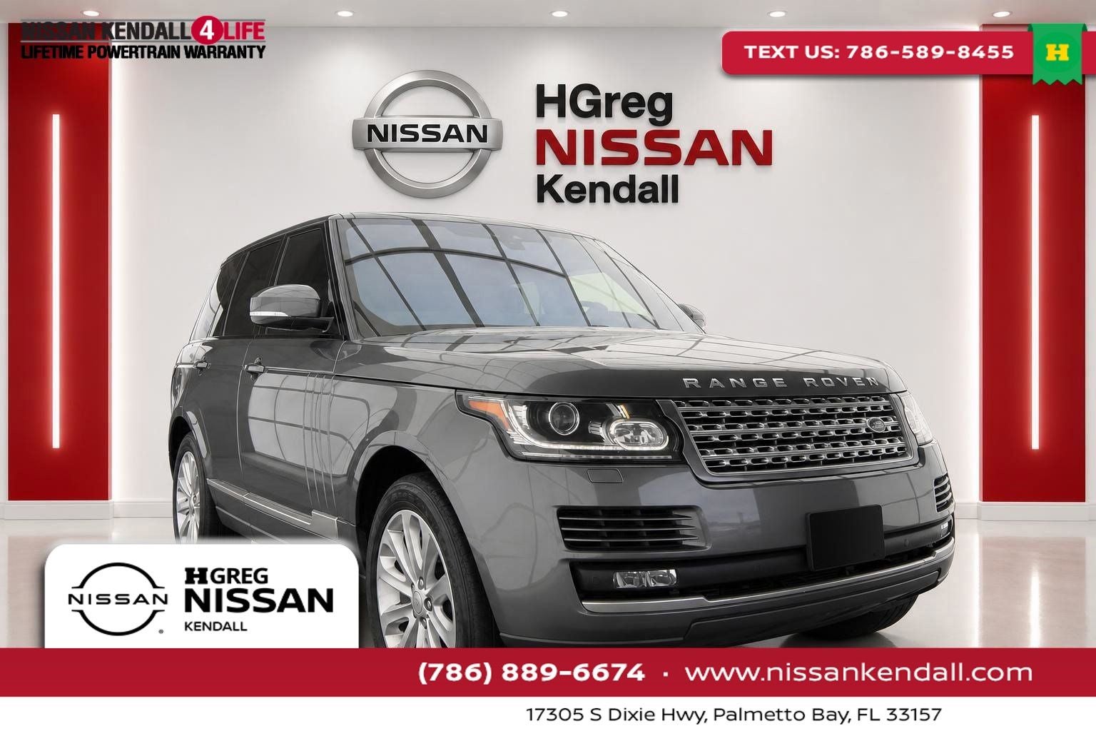 2017 Land Rover Range Rover 3.0L V6 Supercharged HSE