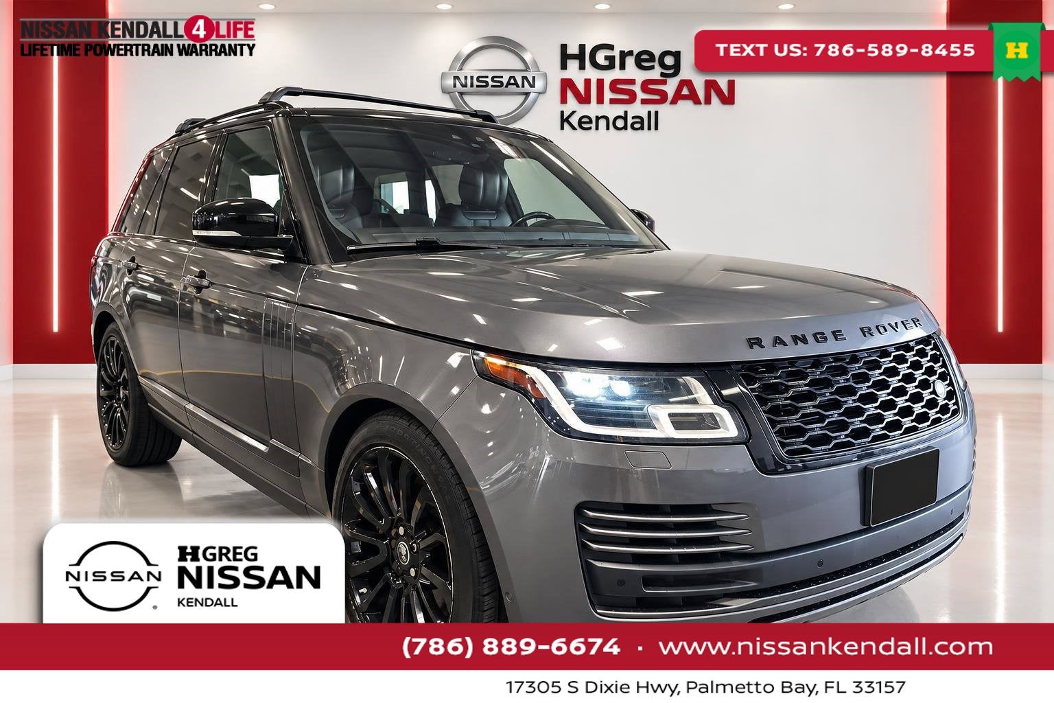 2019 Land Rover Range Rover 3.0L V6 Supercharged HSE