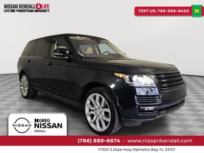 2017 Land Rover Range Rover 5.0L V8 Supercharged LWB