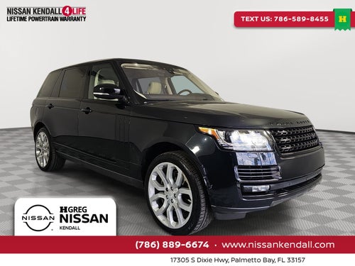 2017 Land Rover Range Rover 5.0L V8 Supercharged LWB