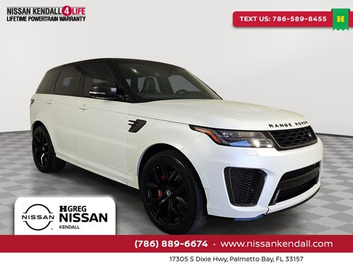 2018 Land Rover Range Rover Sport SVR