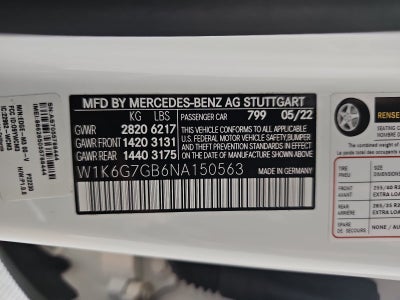 2022 Mercedes-Benz S-Class S 580 4MATIC®