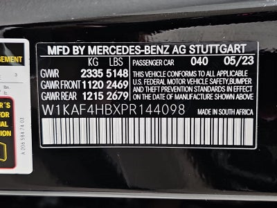 2023 Mercedes-Benz C-Class C 300 4MATIC®
