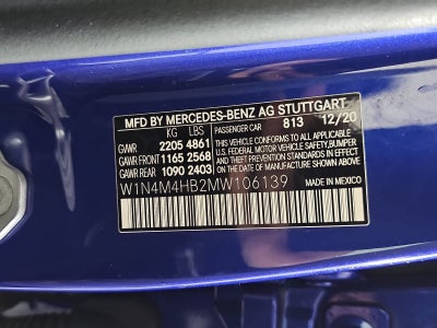 2021 Mercedes-Benz GLB GLB 250 4MATIC®
