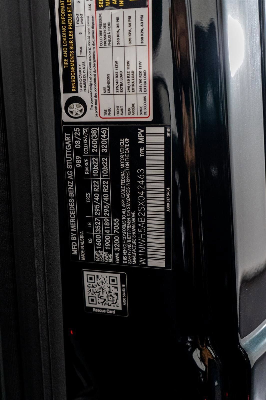 2025 Mercedes-Benz G-Class G 63 AMG® 4MATIC®
