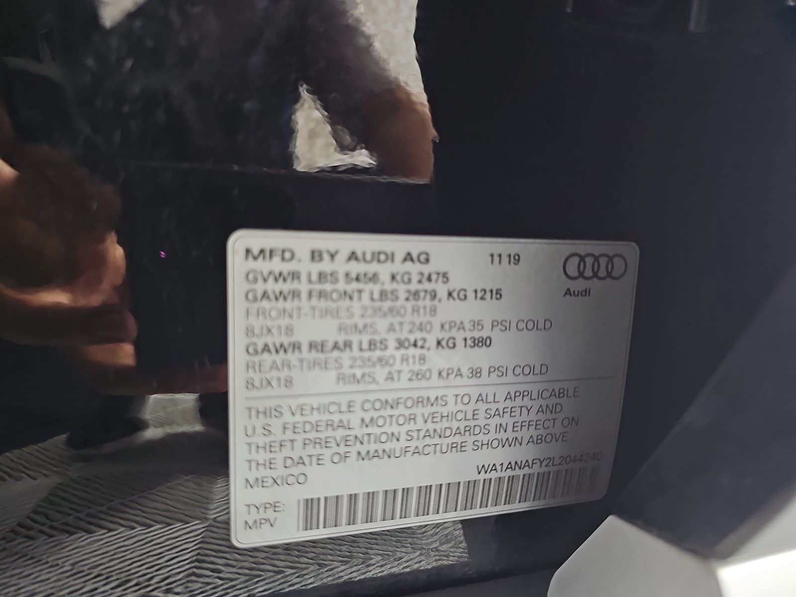 2020 Audi Q5 45 Premium quattro