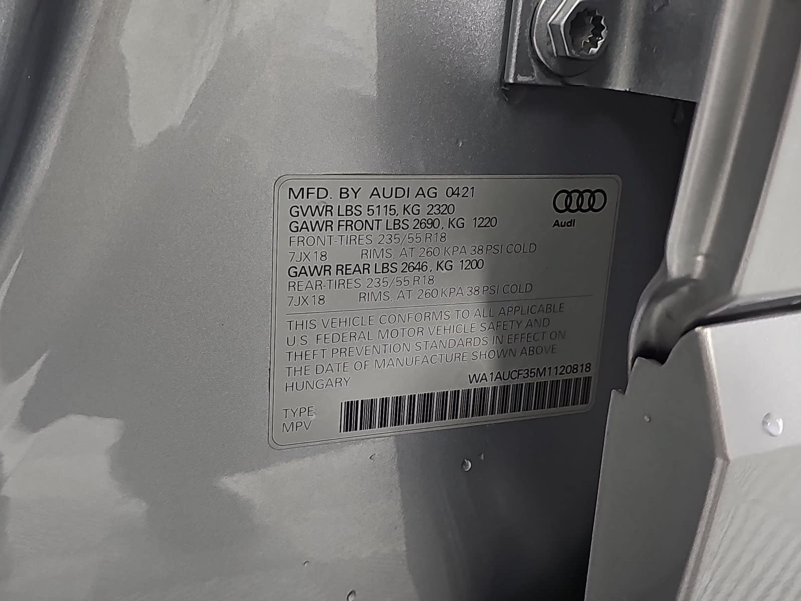 2021 Audi Q3 Premium quattro