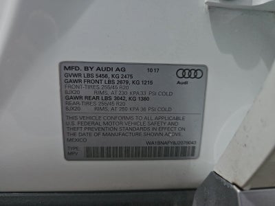 2018 Audi Q5 2.0T Premium Plus quattro