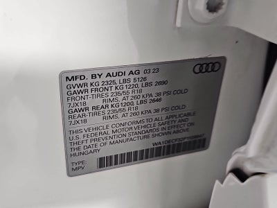 2023 Audi Q3 Premium S Line quattro
