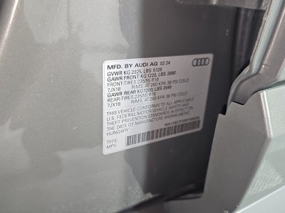 2024 Audi Q3 Premium S Line quattro