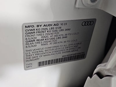 2024 Audi Q3 Premium Plus S Line quattro