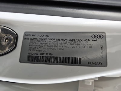2016 Audi A3 1.8T Premium