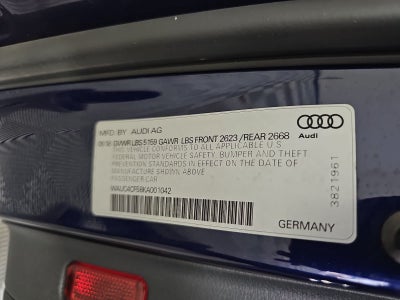 2019 Audi S5 Sportback Prestige quattro