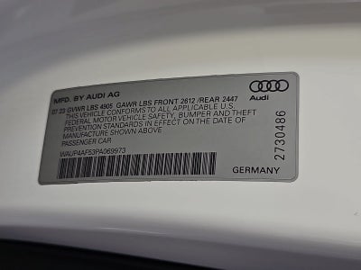 2023 Audi S5 3.0T Premium Plus quattro