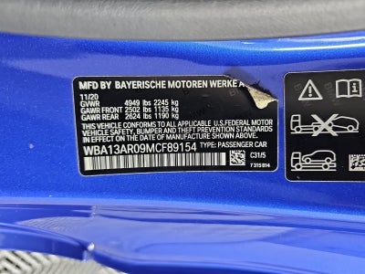 2021 BMW 4 Series M440i xDrive