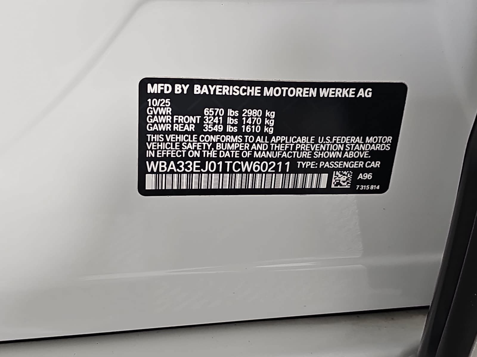 2026 BMW 7 Series 760i xDrive