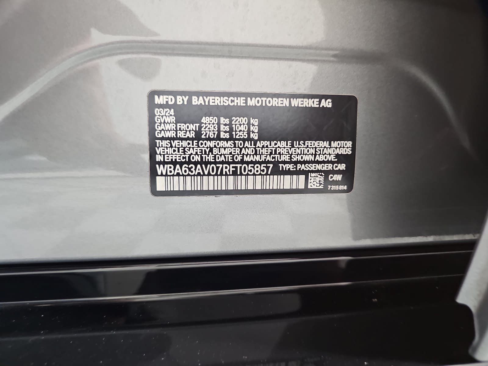 2024 BMW 4 Series 430i Gran Coupe