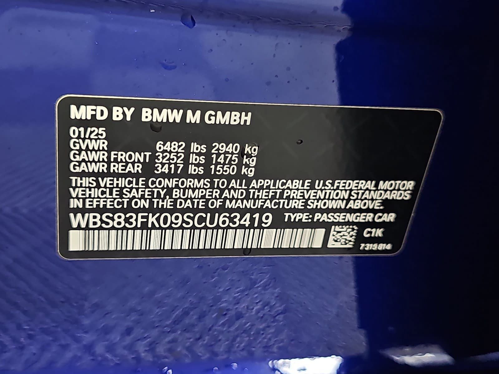 2025 BMW M5 Base