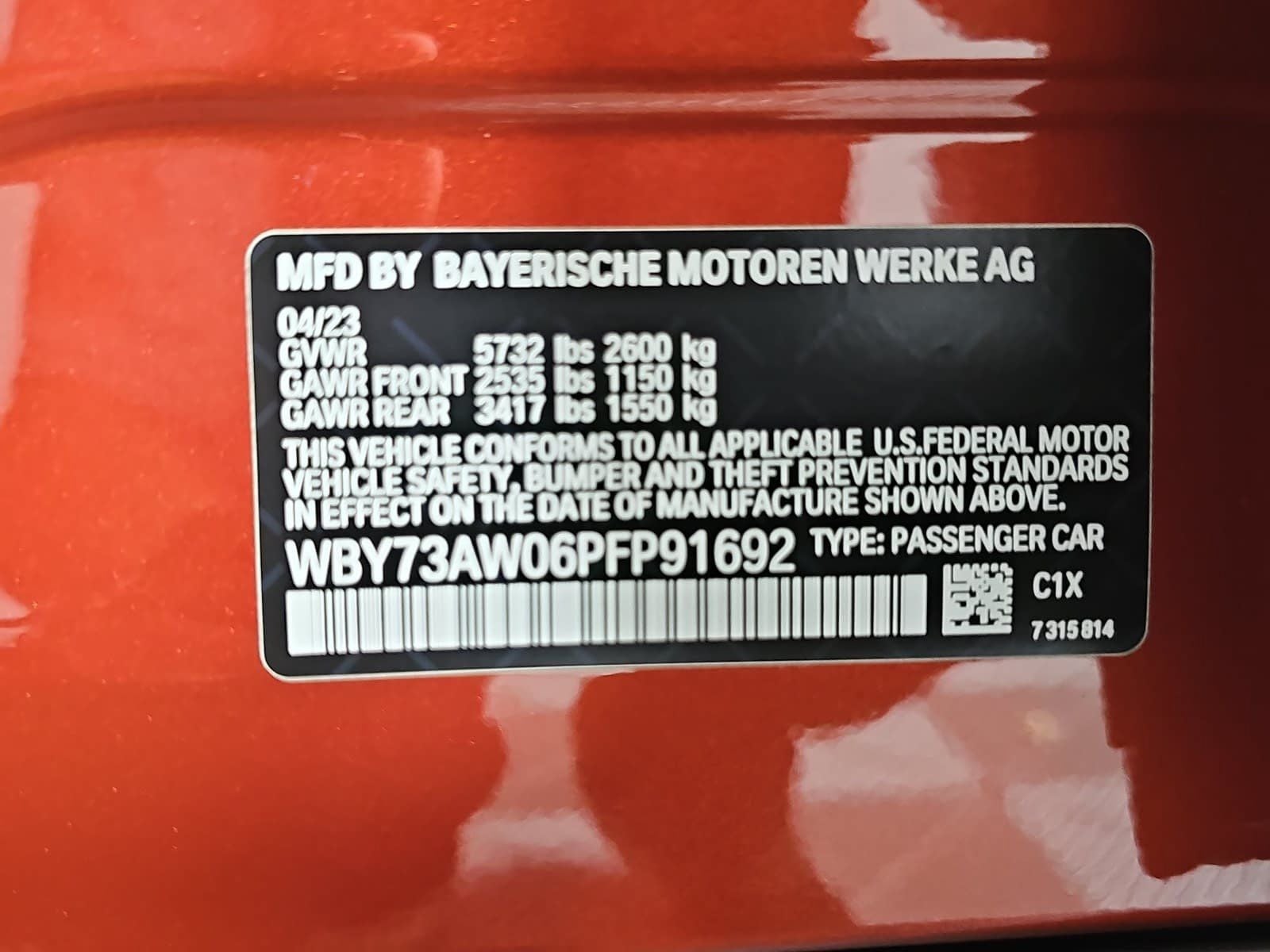 2023 BMW i4 eDrive40