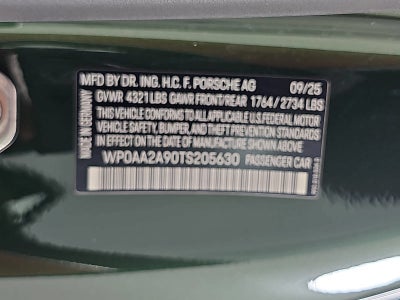 2026 Porsche 911 Carrera