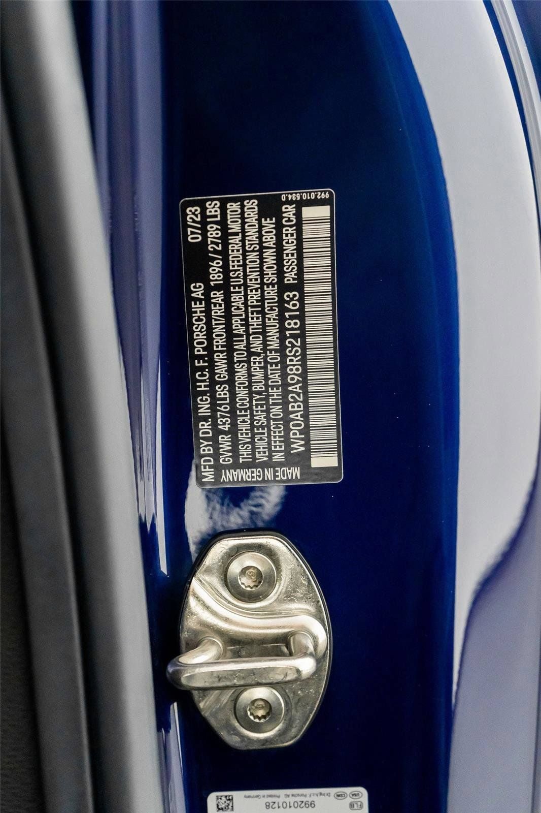 2024 Porsche 911 Carrera GTS