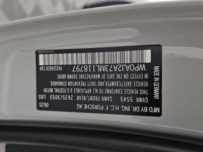 2021 Porsche Panamera Base
