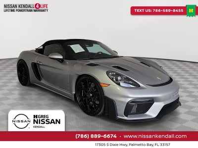 2025 Porsche 718 Spyder RS