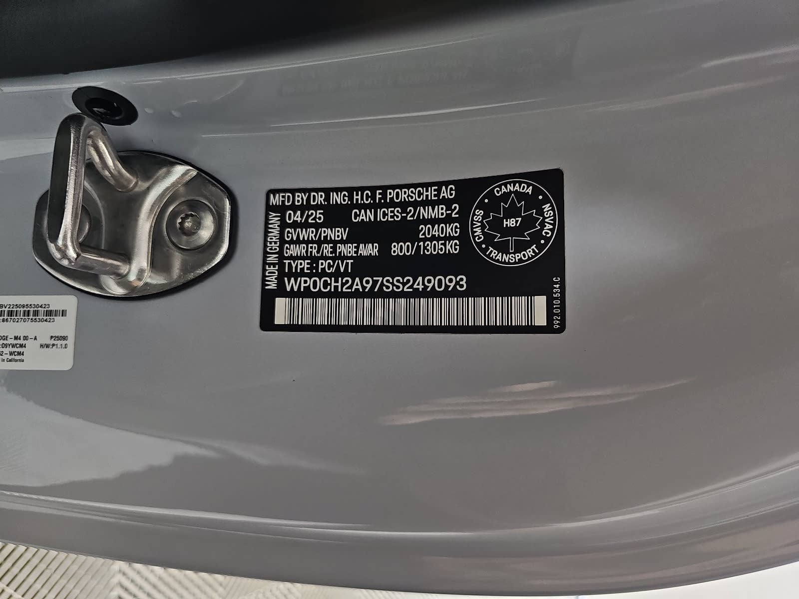 2025 Porsche 911 Carrera S